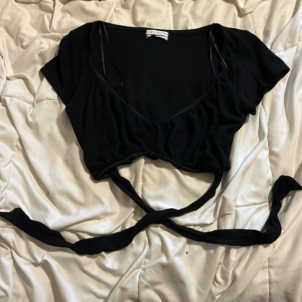 Urban Outfitters Tie Waist Crop Top
